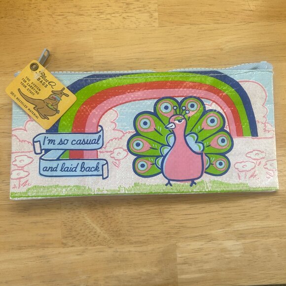 NWT Blue Q 15-piece coin purse/pencil case/pouch set, mixed designs - Picture 3 of 15